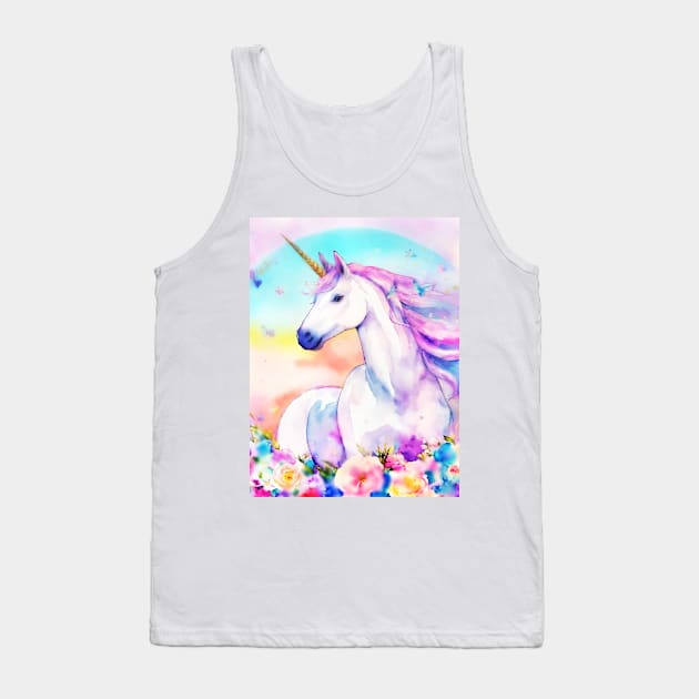 Das Einhorn Tank Top by Wupperart